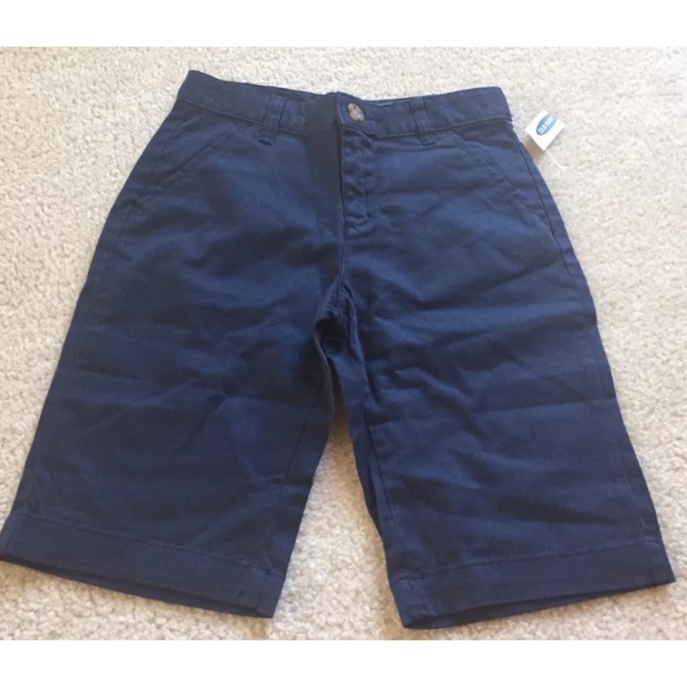 Uniform BermudaShorts Navy BlueSz 14 SlimAdj Waist